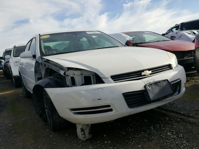 2G1WB58N489160412 - 2008 CHEVROLET IMPALA WHITE photo 1