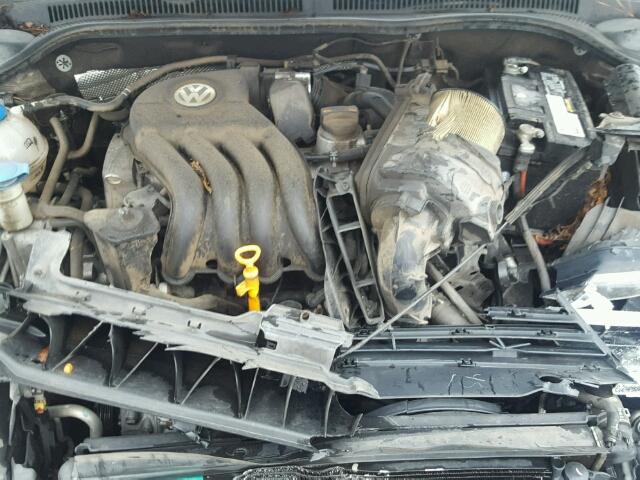 3VW2K7AJ4BM358198 - 2011 VOLKSWAGEN JETTA BASE Շագանակագույն լուսանկար 7