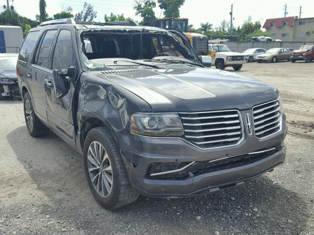 5LMJJ2HT5GEL06225 - 2016 LINCOLN NAVIGATOR 灰色 照片 1