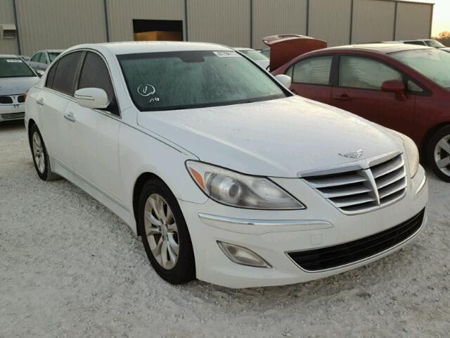 KMHGC4DDXDU217382 - 2013 HYUNDAI GENESIS 3. WHITE photo 1