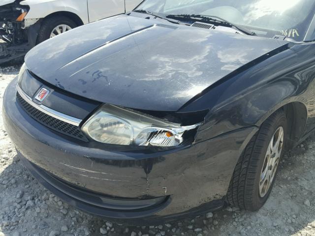 1G8AJ52F93Z120552 - 2003 SATURN ION LEVEL BLACK photo 9