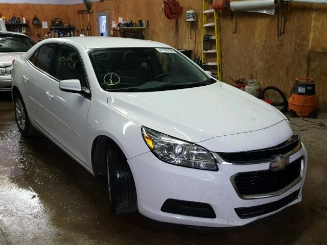 1G11C5SLXFU112055 - 2015 CHEVROLET MALIBU 1LT თეთრი ფოტო 1