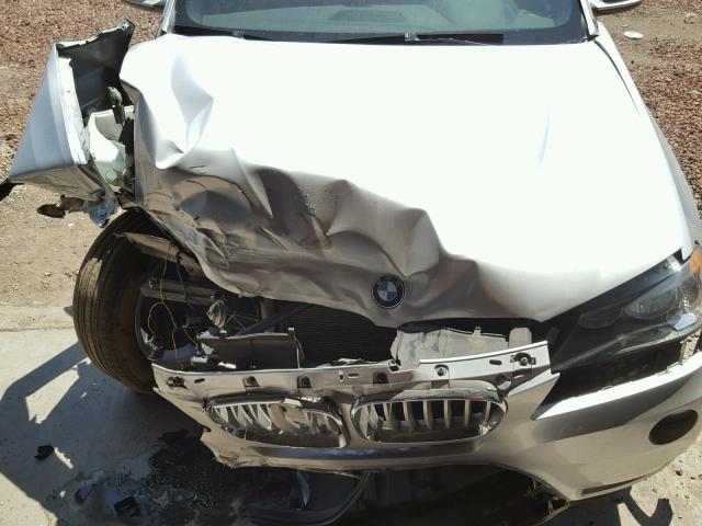 5UXWX9C51D0A17981 - 2013 BMW X3 XDRIVE2 SILVER photo 7