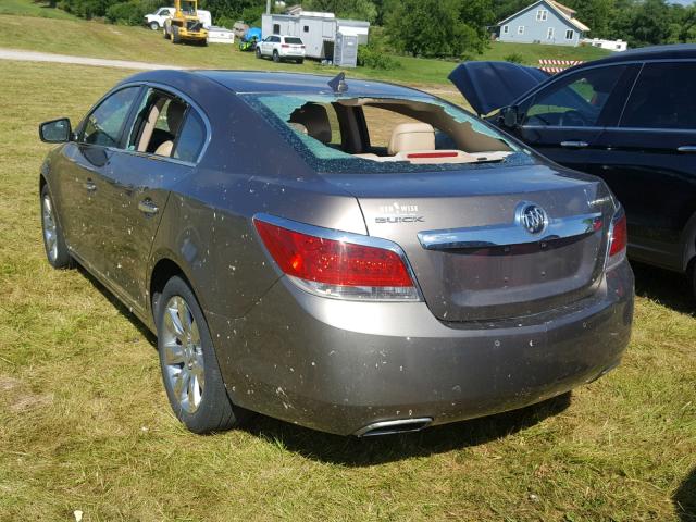 1G4GD5E34CF137443 - 2012 BUICK LACROSSE P BROWN photo 3