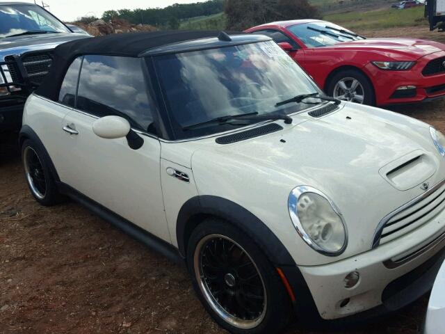 WMWRH33576TK58951 - 2006 MINI COOPER S WHITE photo 1