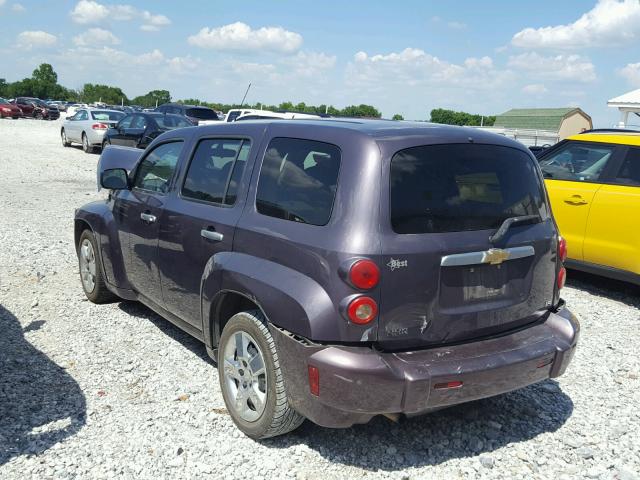3GNDA13D76S560061 - 2006 CHEVROLET HHR LS PURPLE photo 3
