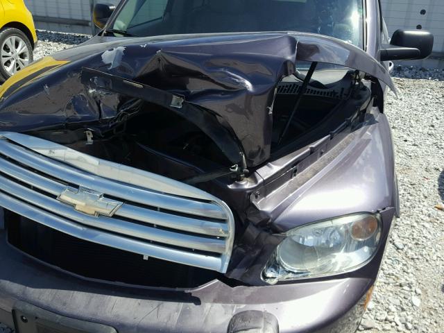3GNDA13D76S560061 - 2006 CHEVROLET HHR LS PURPLE photo 9