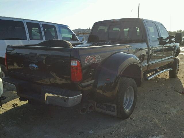 1FT8W3DT9GED46259 - 2016 FORD F350 BLACK photo 4