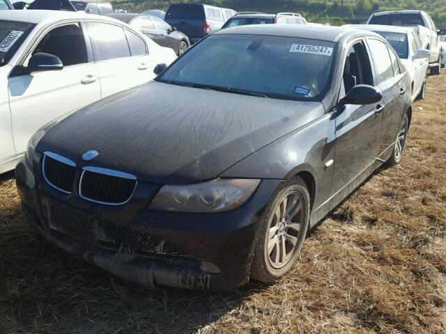 WBAVA37557NE26849 - 2007 BMW 328 I BLACK photo 2