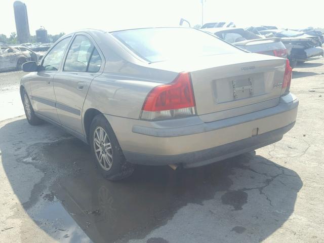 YV1RS61T732274506 - 2003 VOLVO S60 أسمر صورة 3