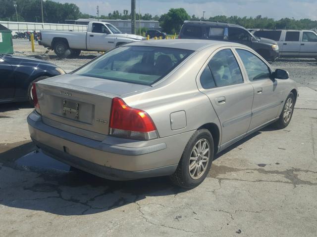 YV1RS61T732274506 - 2003 VOLVO S60 TAN photo 4