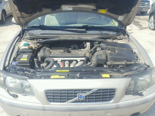 YV1RS61T732274506 - 2003 VOLVO S60 TAN photo 7