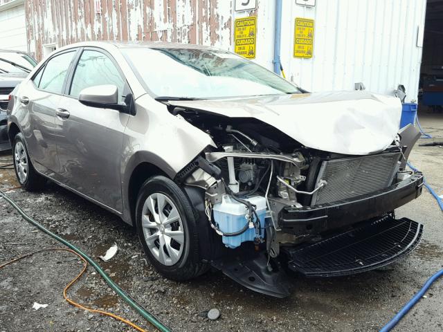 5YFBPRHE4EP051815 - 2014 TOYOTA COROLLA EC 棕色 照片 1