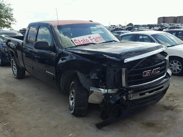 2GTEC19C871591645 - 2007 GMC NEW SIERRA BLACK photo 1