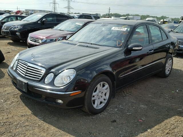 WDBUF26J36A906740 - 2006 MERCEDES-BENZ E 320 CDI BLACK photo 2