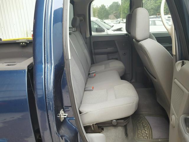 3D7KR28A37G832533 - 2007 DODGE RAM 2500 S BLUE photo 6