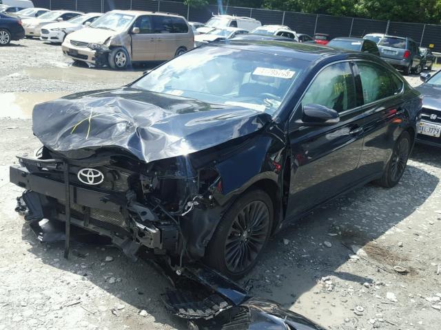4T1BK1EB3GU207287 - 2016 TOYOTA AVALON XLE BLACK photo 2