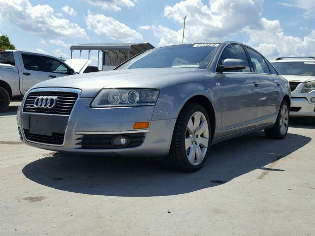 WAUDV74F17N065895 - 2007 AUDI A6 4.2 QUA GRAY photo 2