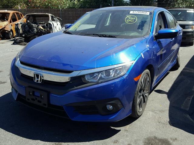 19XFC1F76GE209739 - 2016 HONDA CIVIC EXL 蓝色 照片 2