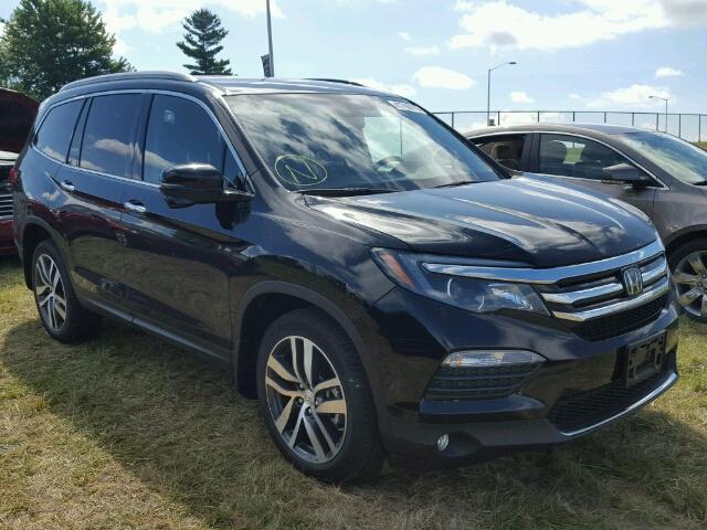 5FNYF6H92HB087632 - 2017 HONDA PILOT TOUR BLACK photo 1