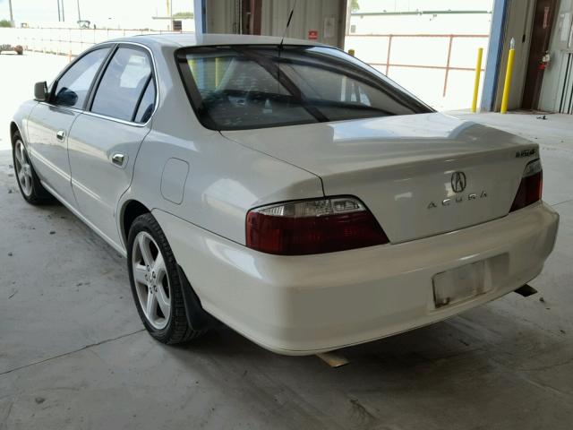 19UUA56882A023470 - 2002 ACURA 3.2TL TYPE WHITE photo 3