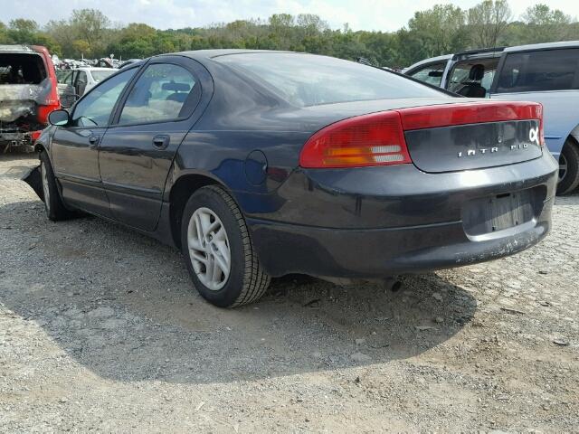 2B3HD46R1YH342067 - 2000 DODGE INTREPID BLACK photo 3