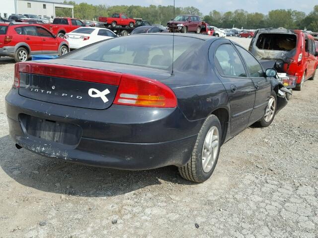 2B3HD46R1YH342067 - 2000 DODGE INTREPID BLACK photo 4