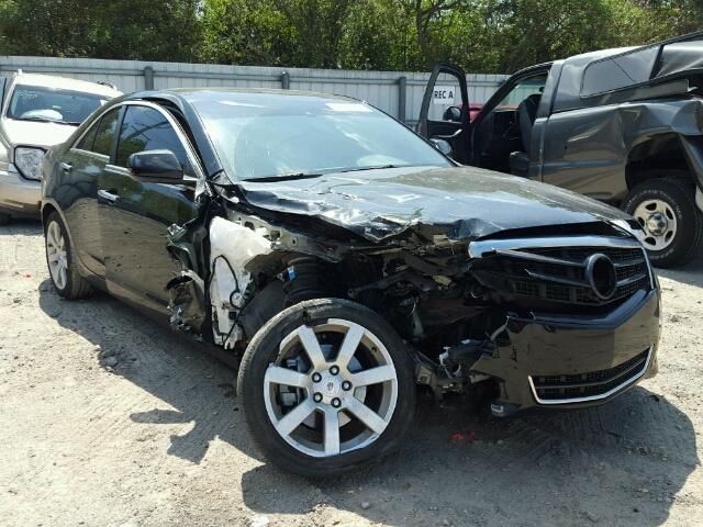 1G6AA5RA4D0165813 - 2013 CADILLAC ATS BLACK photo 1