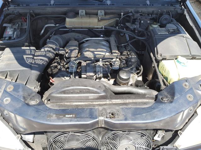 4JGAB54E93A399325 - 2003 MERCEDES-BENZ ML 320 BLUE photo 7