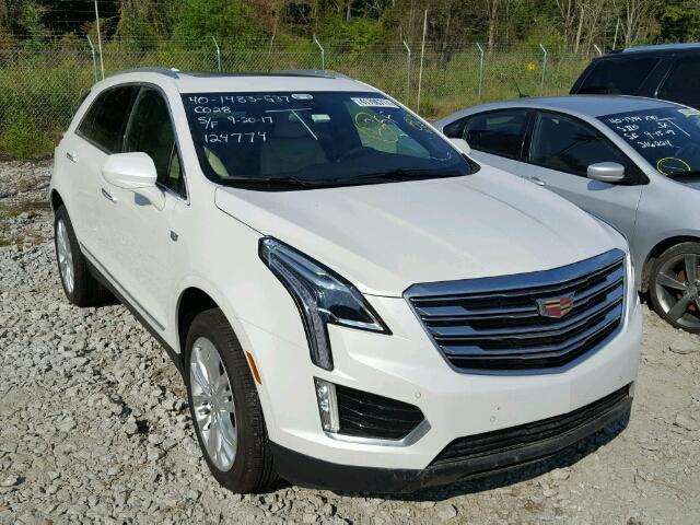 1GYKNCRS4HZ124774 - 2017 CADILLAC XT5 PREMIU WHITE photo 1