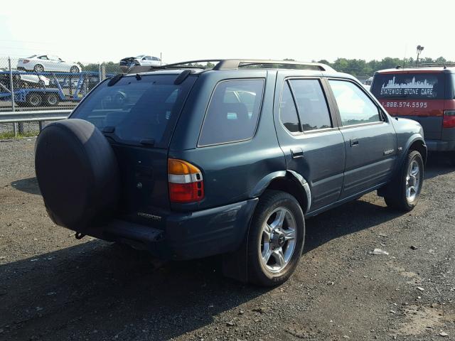 4S6CM58W7X4407343 - 1999 HONDA PASSPORT E BLUE photo 4