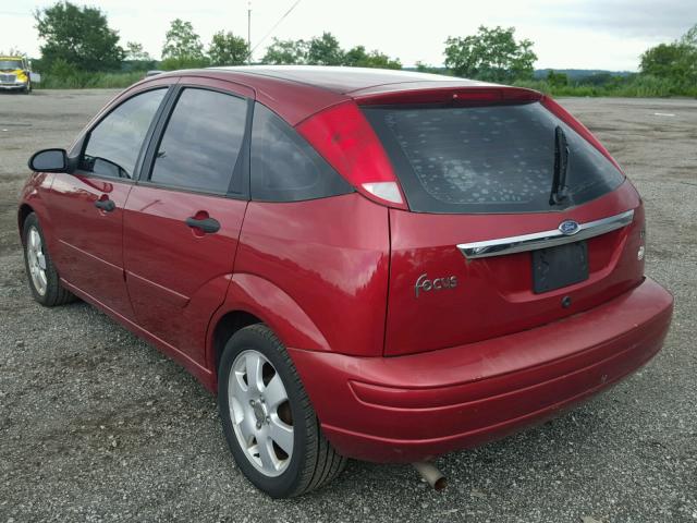 3FAFP37342R235016 - 2002 FORD FOCUS ZX5 RED photo 3