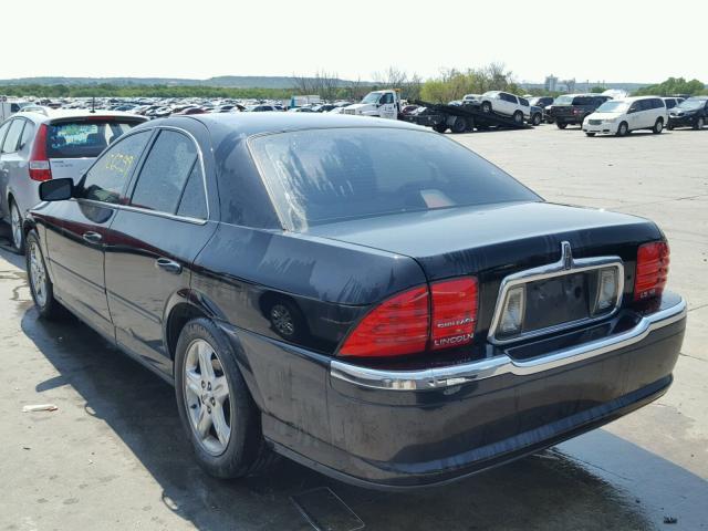 1LNHM87A62Y714431 - 2002 LINCOLN LS შავი ფოტო 3