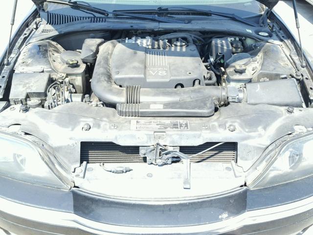 1LNHM87A62Y714431 - 2002 LINCOLN LS შავი ფოტო 7