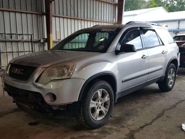 1GKLRKED8AJ114127 - 2010 GMC ACADIA SL SILVER photo 2