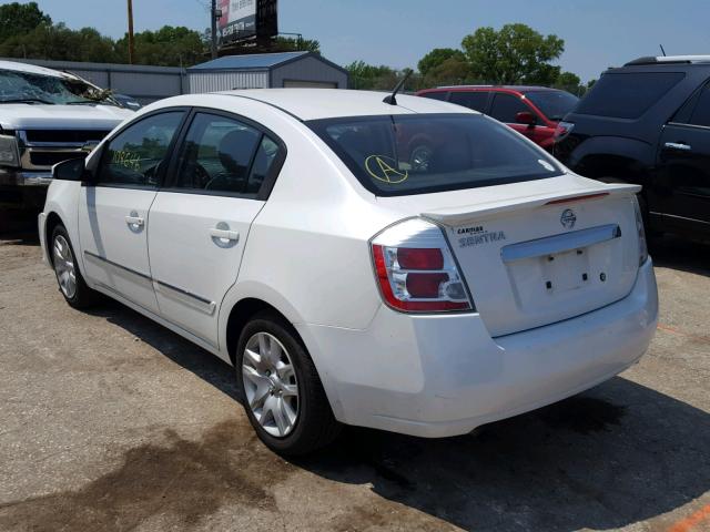 3N1AB6AP0BL700400 - 2011 NISSAN SENTRA 2.0 WHITE photo 3