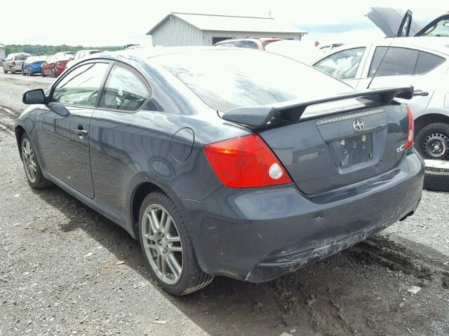 JTKDE177X60085801 - 2006 TOYOTA SCION TC 灰色 照片 3