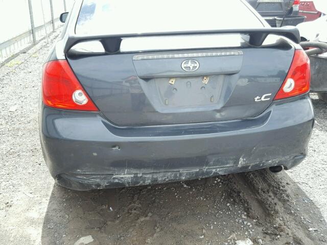 JTKDE177X60085801 - 2006 TOYOTA SCION TC 灰色 照片 9