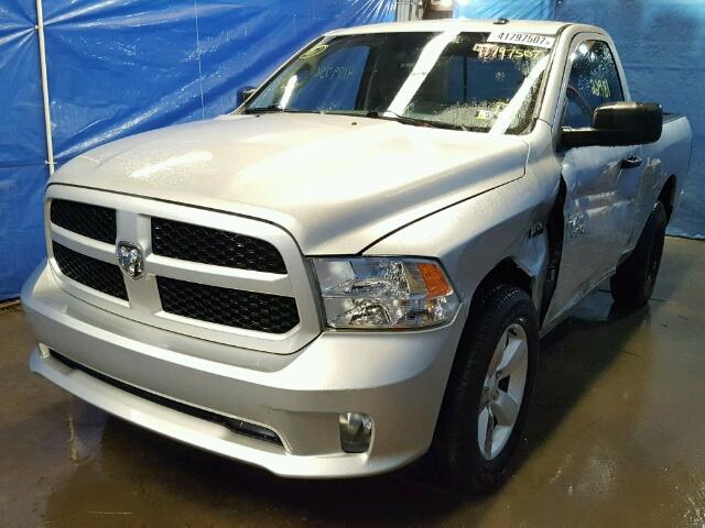 3C6JR7AT7DG500967 - 2013 RAM 1500 ST SILVER photo 2