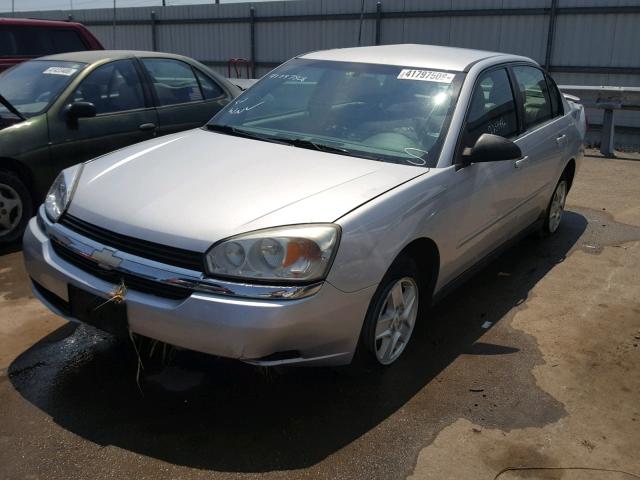 1G1ZT52815F329981 - 2005 CHEVROLET MALIBU LS Gümüş foto 2