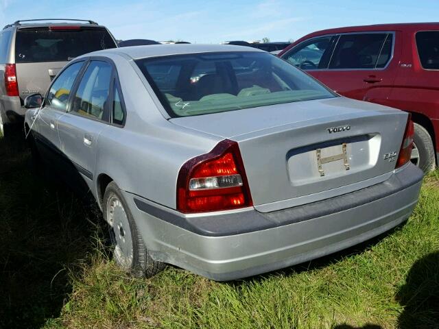 YV1TS94D7Y1071687 - 2000 VOLVO S80 GRAY photo 3