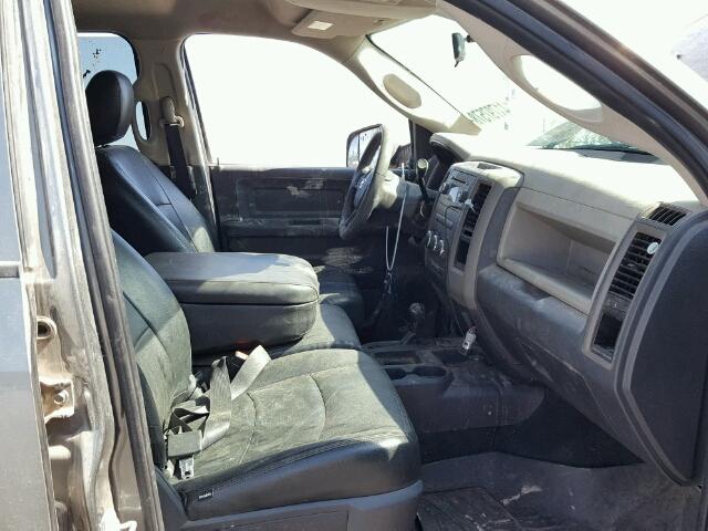 3C6UD5CL4CG290825 - 2012 DODGE RAM 2500 S GRAY photo 5