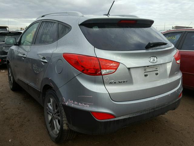 KM8JUCAG4EU882629 - 2014 HYUNDAI TUCSON GLS SILVER photo 3