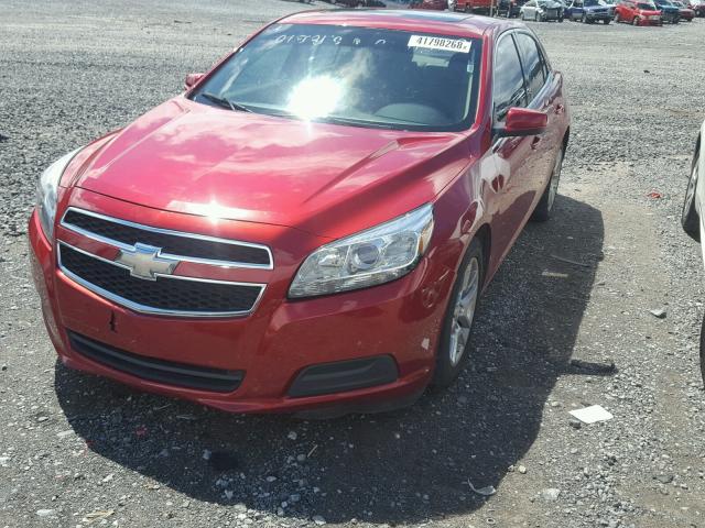 1G11D5RR2DF104363 - 2013 CHEVROLET MALIBU 1LT 红色 照片 2