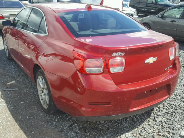 1G11D5RR2DF104363 - 2013 CHEVROLET MALIBU 1LT 红色 照片 3