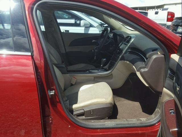 1G11D5RR2DF104363 - 2013 CHEVROLET MALIBU 1LT 红色 照片 5