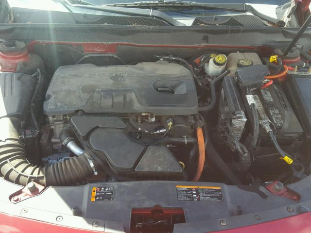 1G11D5RR2DF104363 - 2013 CHEVROLET MALIBU 1LT 红色 照片 7