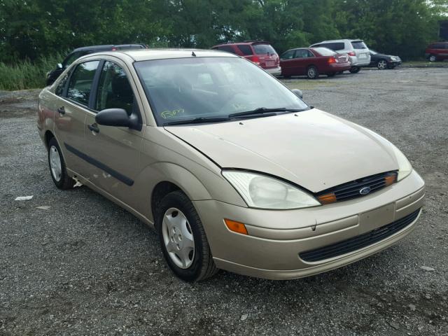 1FAFP33P32W204863 - 2002 FORD FOCUS LX BEIGE photo 1