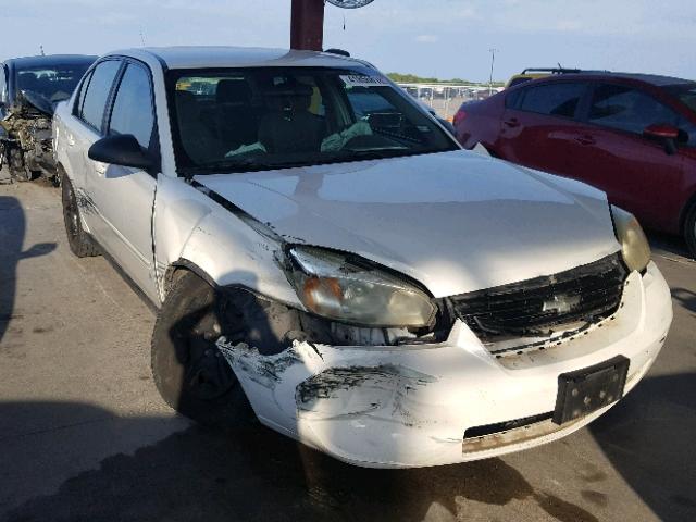 1G1ZS58N37F271701 - 2007 CHEVROLET MALIBU LS WHITE photo 1