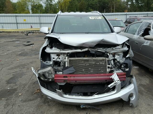 2CNDL33F196213551 - 2009 CHEVROLET EQUINOX GRAY photo 9